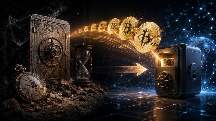 A bitcoin address dormant since 2013 moves 500 BTC to a fresh bc1q wallet rather than to an exchange