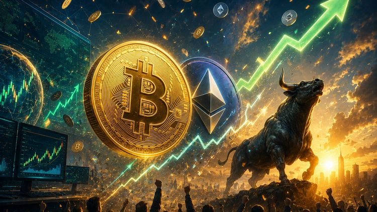 Bitcoin above $60,000 and ether up 8% as crypto investors' risk appetite returns
