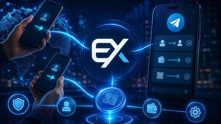 Переводы внутри EIDEX: E-Code и управление операциями из Telegram