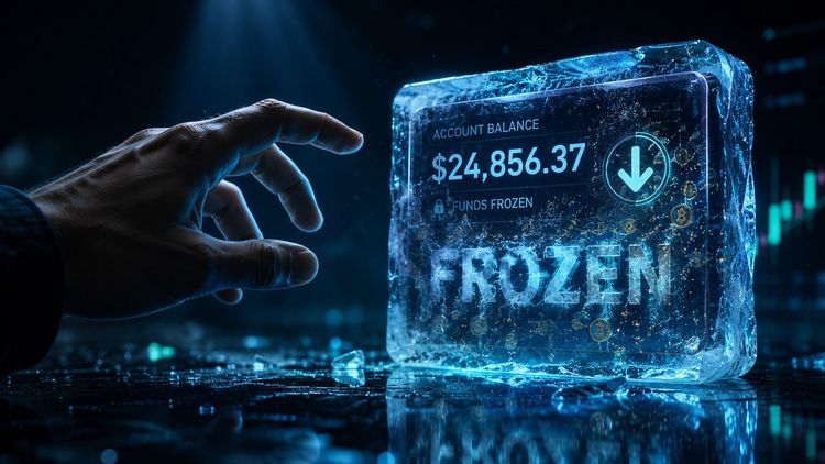 Exchange account freeze