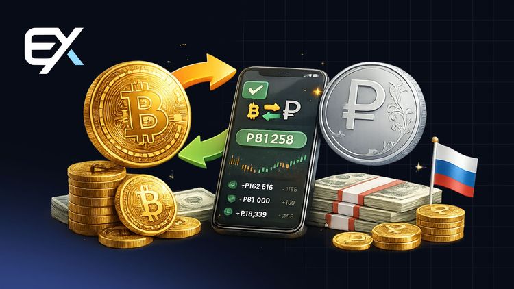 How to exchange cryptocurrency for rubles in 2026: bitcoin to ruble conversion, rates, costs and payout methods
