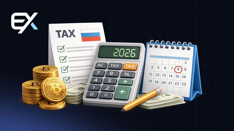 Crypto tax in Russia in 2026: rates, declaration deadlines and how to calculate what you owe